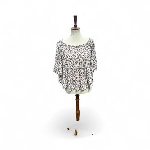 American Eagle Leopard Print Women's Top Size XS